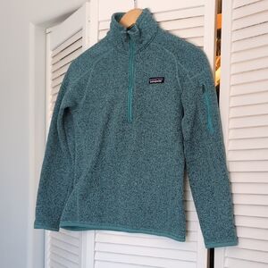 Patagonia Blue Quarter-Zip Fleece